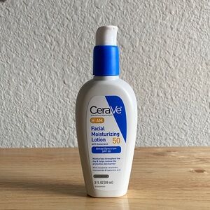 CeraVe Facial Moisturizing Lotion with Sunscreen (SPF 50)